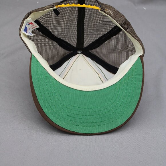 San Diego Padres Hat (VTG) - Taco Bell Trucker with Orange - Adult Snapback - Picture 7 of 8